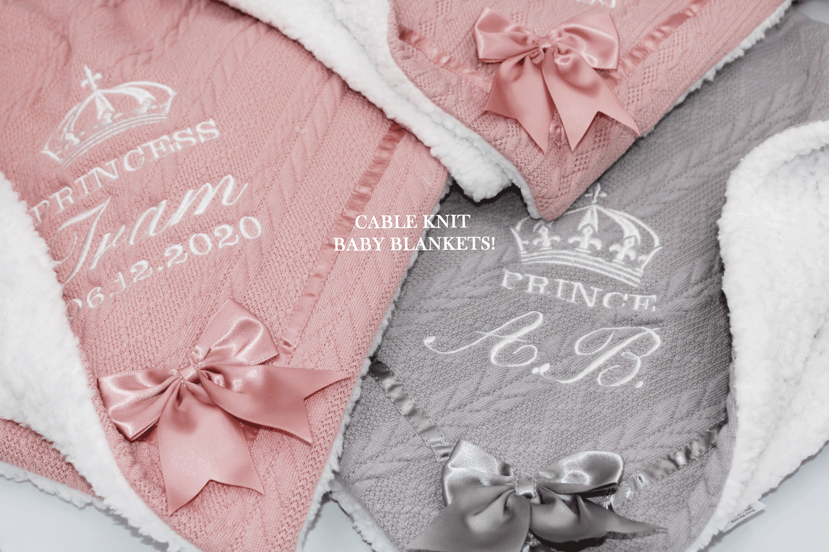 Personalised Baby Blankets & Clothing