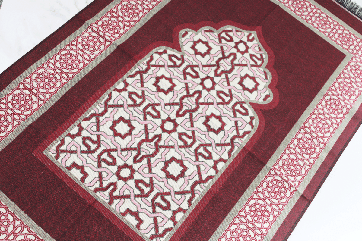 Personalised Prayer Mat, Personalised Travel Prayer Mat, Islamic Prayer Rug, Namaaz, Prayer Rug, Islamic Nikkah Gift, Umrah gift