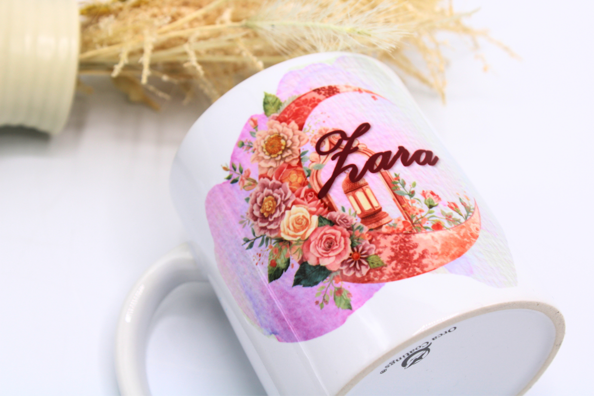 Personalised arabic mug, personalised islamic mug, personalised eid gift for kids, childrens eid gift, ramadan gift ideas, ramadan kids gifts, personalised ramadan gift, personalised arabic gift, arabic jigsaw, muslim gift, islamic childrens gift, umrah gift, hajj gift, Dome of the rock, palestine theme gift