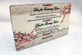 Key Holder Dua Plaque - Pink Blossom