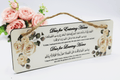 Entering and leaving home dua plaque