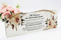 Entering and leaving home dua plaque