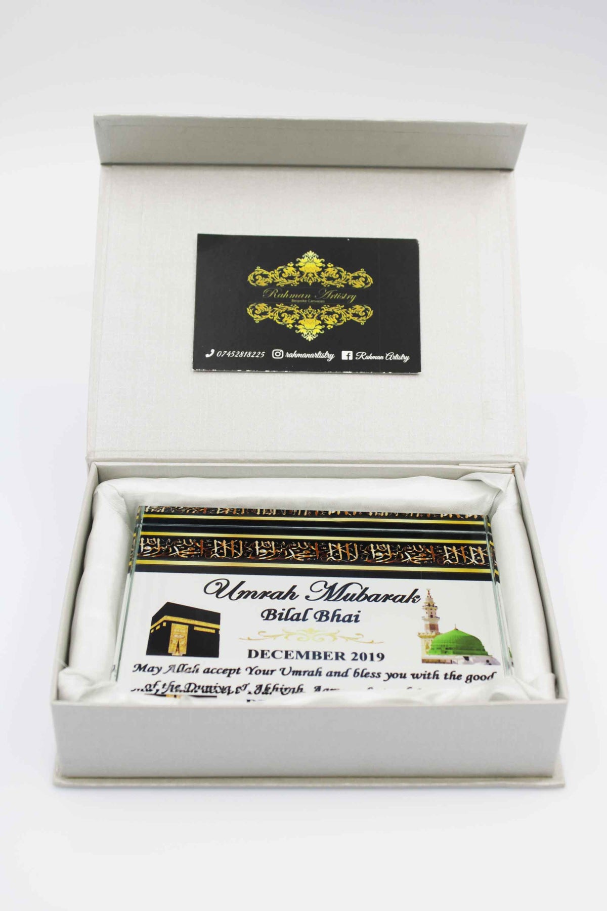 Umrah Glass Block - Medina & Kabah