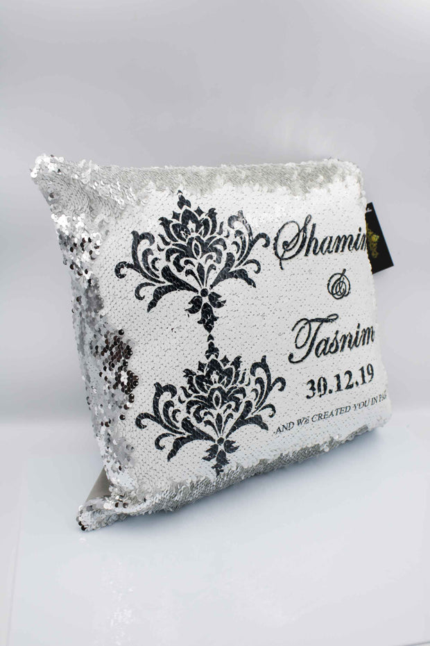 Wedding Couple Gift Set - Black Damask