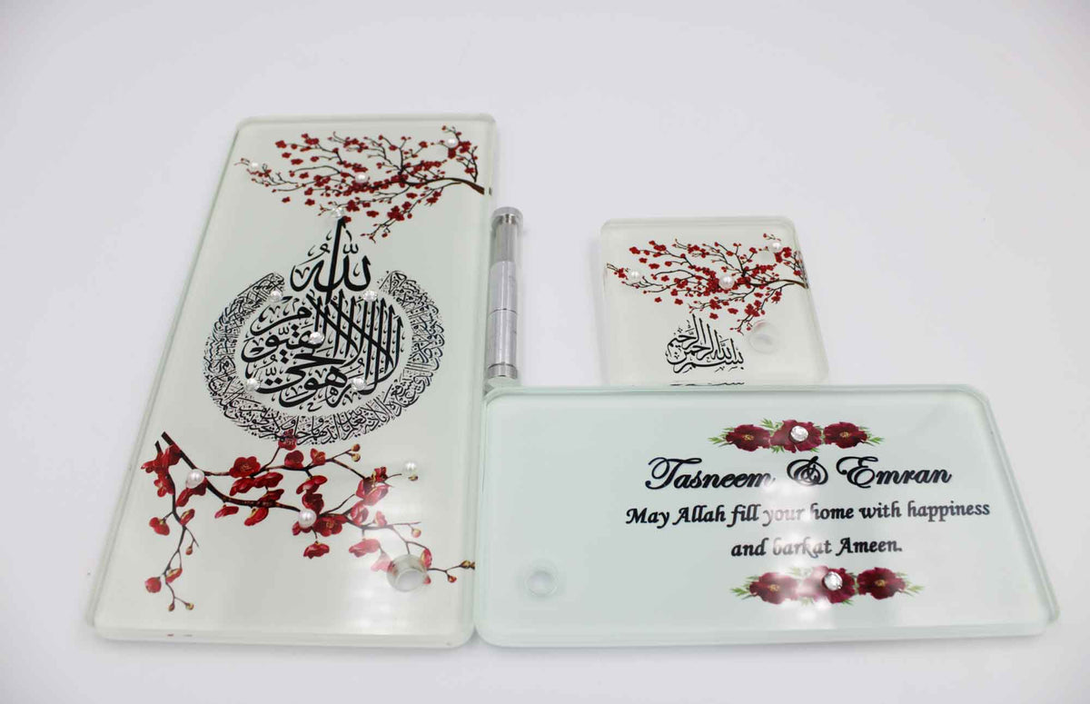 3 Way Frame - Red Blossom