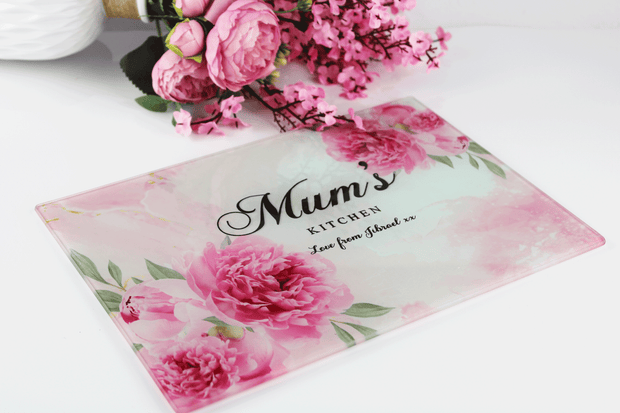 Personalised mum chopping board