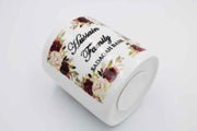 Family Charity Saving Bank - Maroon Floral