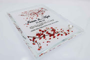 Wedding Frame - Premium Red Blossom