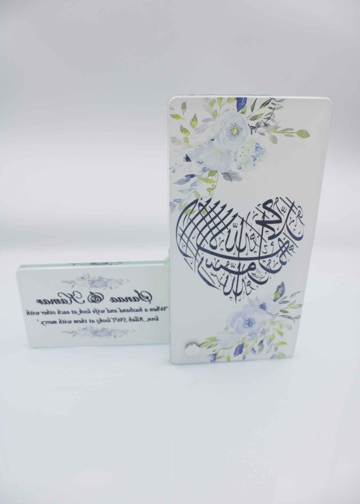3 Way Frame - Blue Floral
