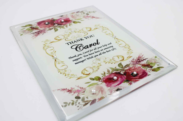 Thank You Frame - Mirror Vintage Border