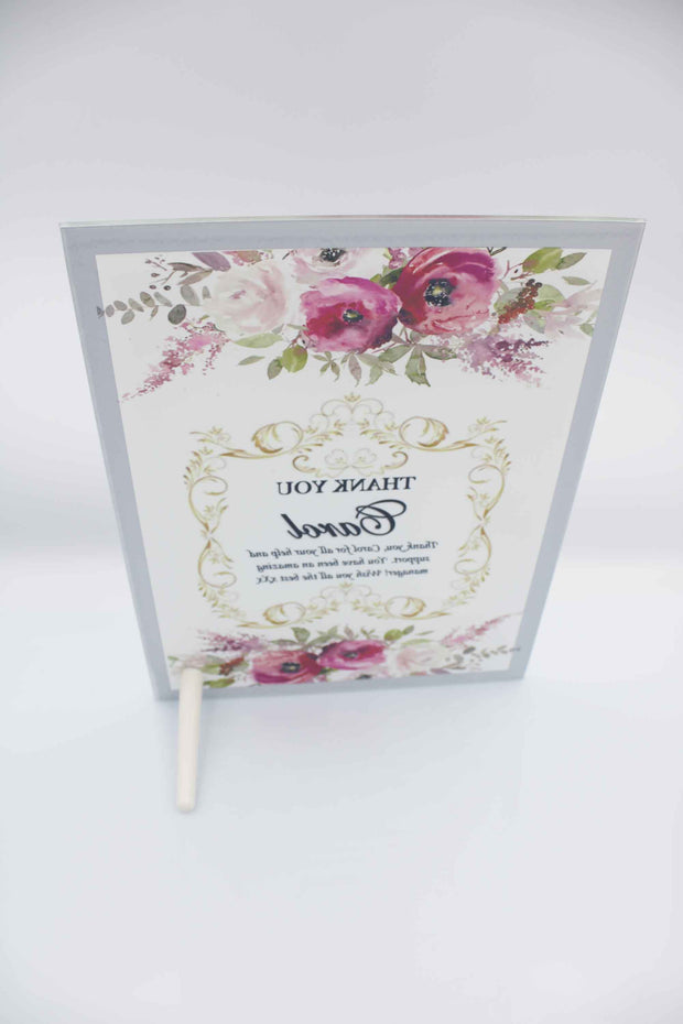 Thank You Frame - Mirror Vintage Border