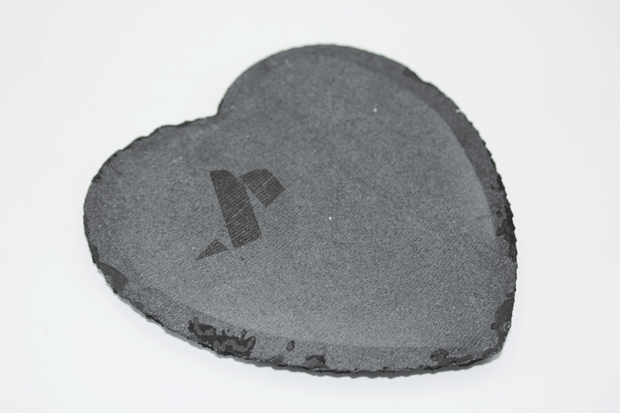 Mum Heart Rock Slate Frame