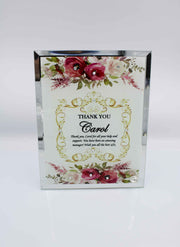 Thank You Frame - Mirror Vintage Border
