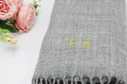 Personalised Scarf - Grey