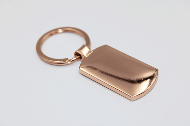 Best Mum Rose Gold Metal Key Ring