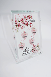Family Heart Blossom Frame