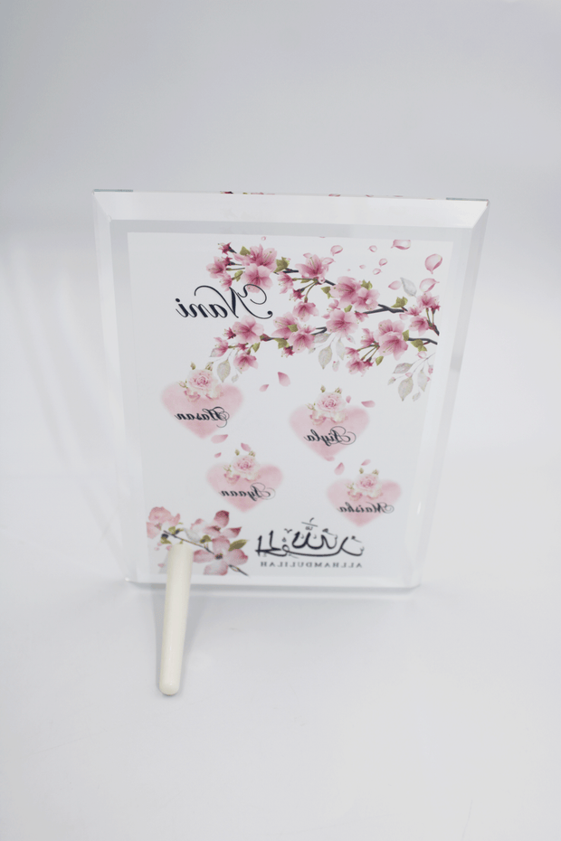 Family Heart Blossom Frame