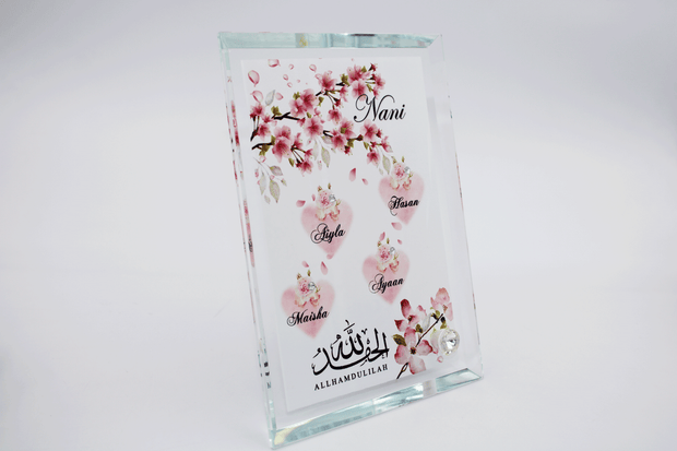 Family Heart Blossom Frame