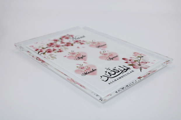 Family Heart Blossom Frame