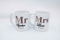 Wedding Mugs - Mr & Mrs