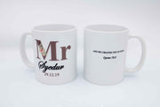 Wedding Mugs - Mr & Mrs