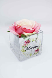 Personalised Glass Vase