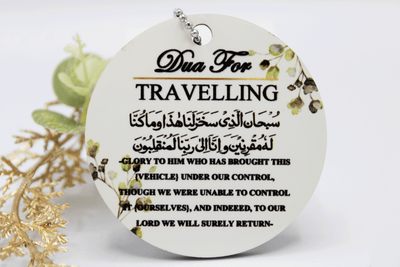 islamic car hanging, dua for travelling