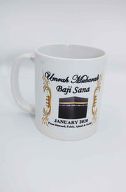 Umrah Mubarak Mug - Gold Flourish