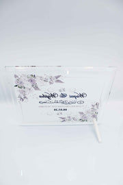 Wedding Frame - Premium Grey Floral