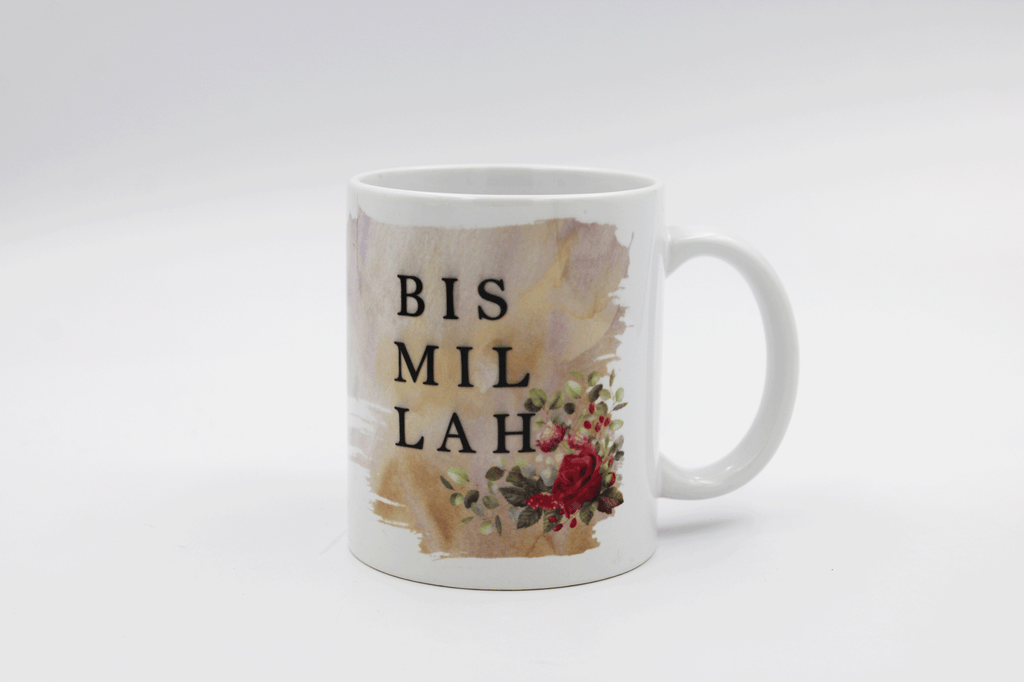 Rose Hexagon Theme Mug