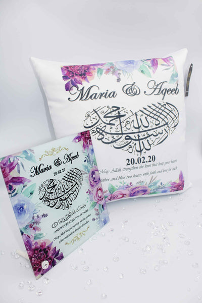 Wedding Couple Gift Set - Purple Hues