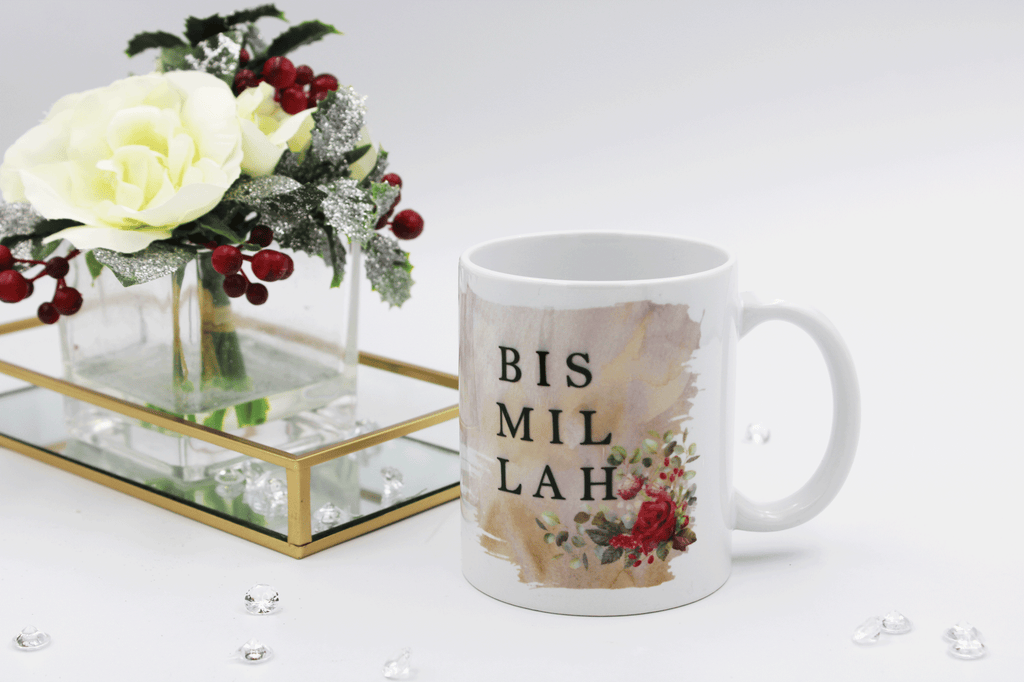 Rose Hexagon Theme Mug