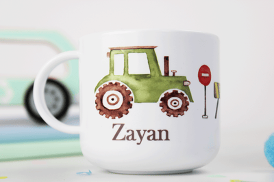 Personalised Boy's Mugs - 6oz Polymer