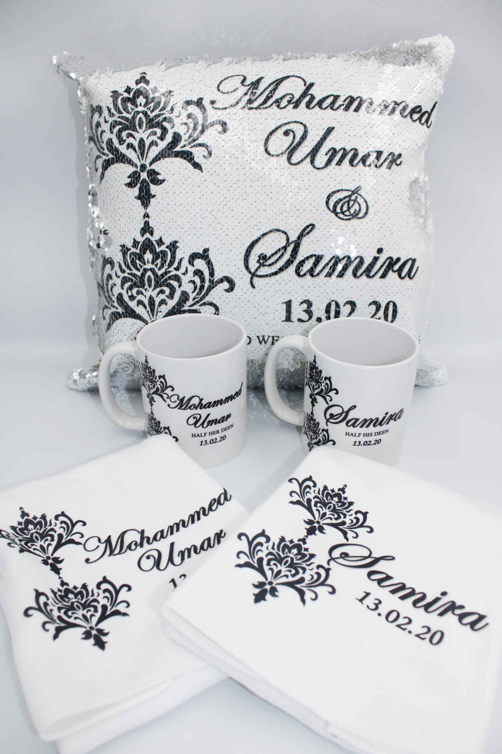 Wedding Couple Gift Set - Signature Damask