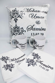 Wedding Couple Gift Set - Signature Damask