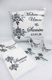 Wedding Couple Gift Set - Signature Damask