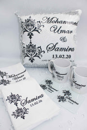 Wedding Couple Gift Set - Signature Damask