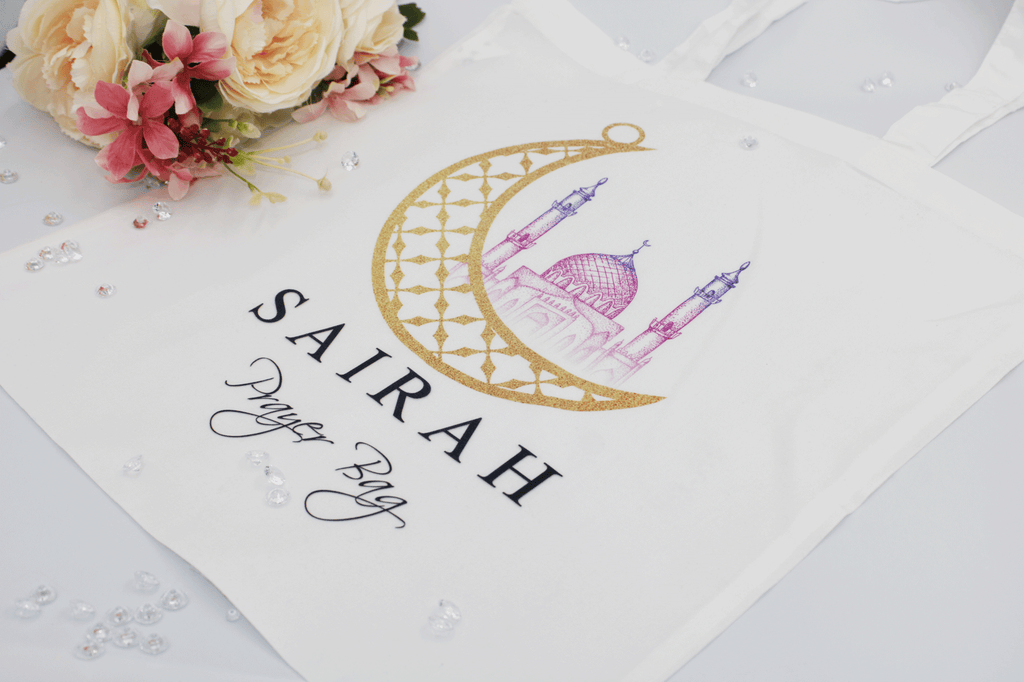 Personalised Prayer Bag/ Madrasah bag