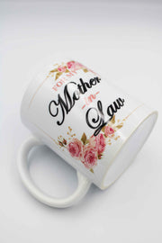 Mother in Law Mug - Pink Floral