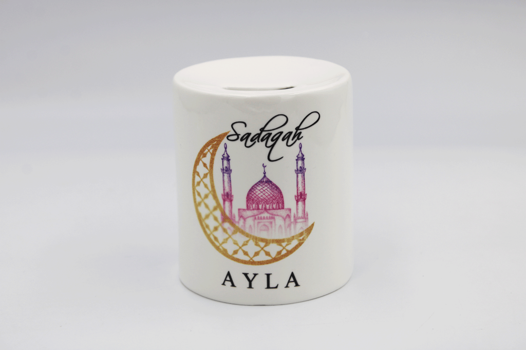 Personalised Money Bank Eid Ramadan gifts
