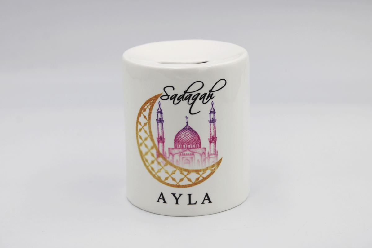 Personalised Money Bank Eid Ramadan gifts