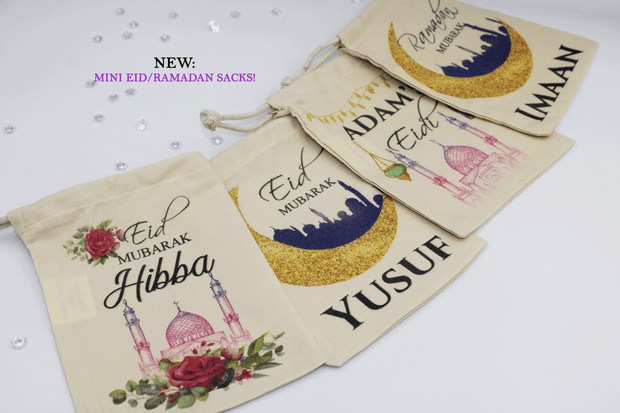 Eid/Ramadan Mini Gift Bags/Sacks