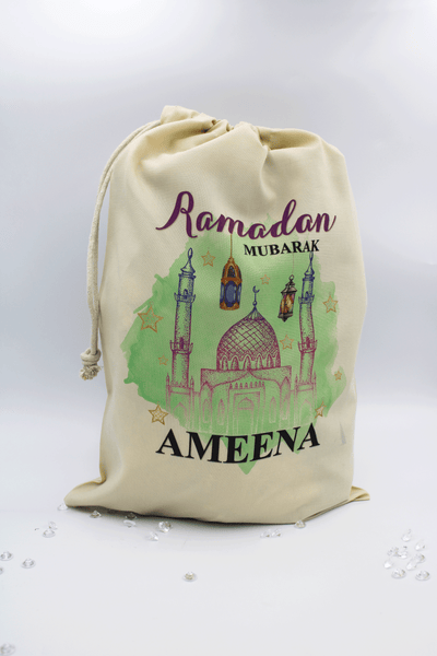 Personalised Ramadan Mubarak Gift Bag