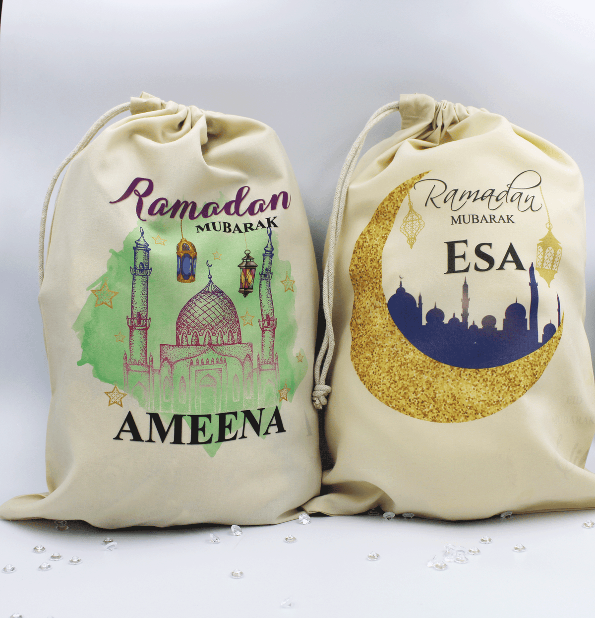 Personalised Ramadan Mubarak Gift Bag