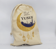 Personalised Eid Sack/ Eid Party Bag Eid Gift Bag