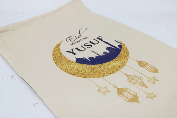 Personalised Eid Sack/ Eid Party Bag Eid Gift Bag