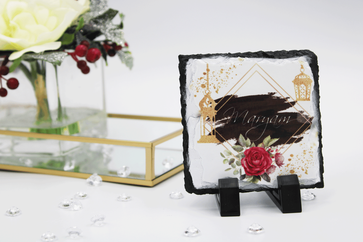 Mini Arabic Name Canvas Tiles