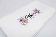 Personalised Mum Towel - Lilac