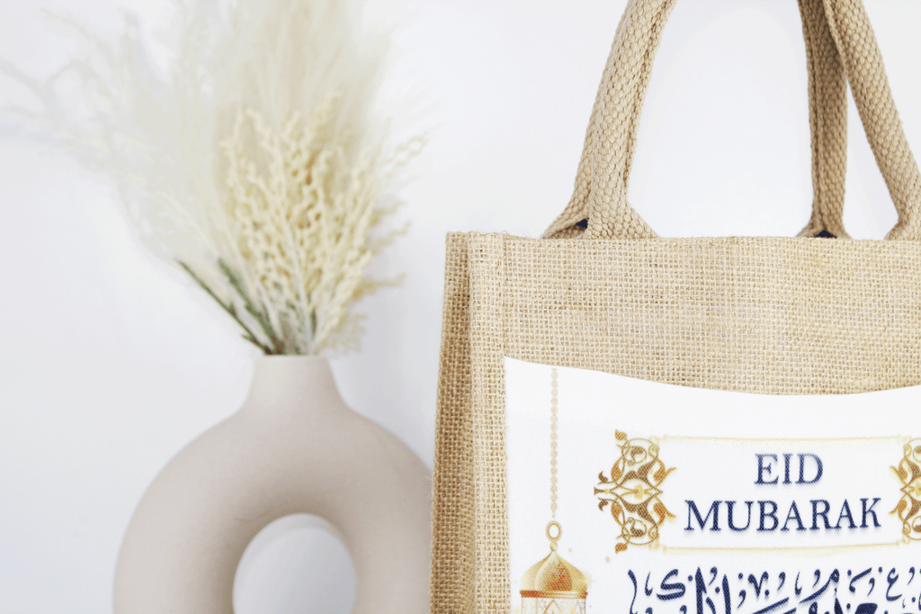personalised eid mubarak party bag, personalised eid and ramadan gift