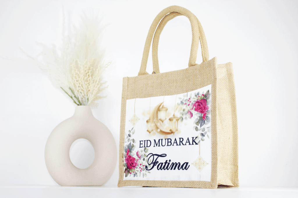 personalised eid mubarak party bag, personalised eid and ramadan gift